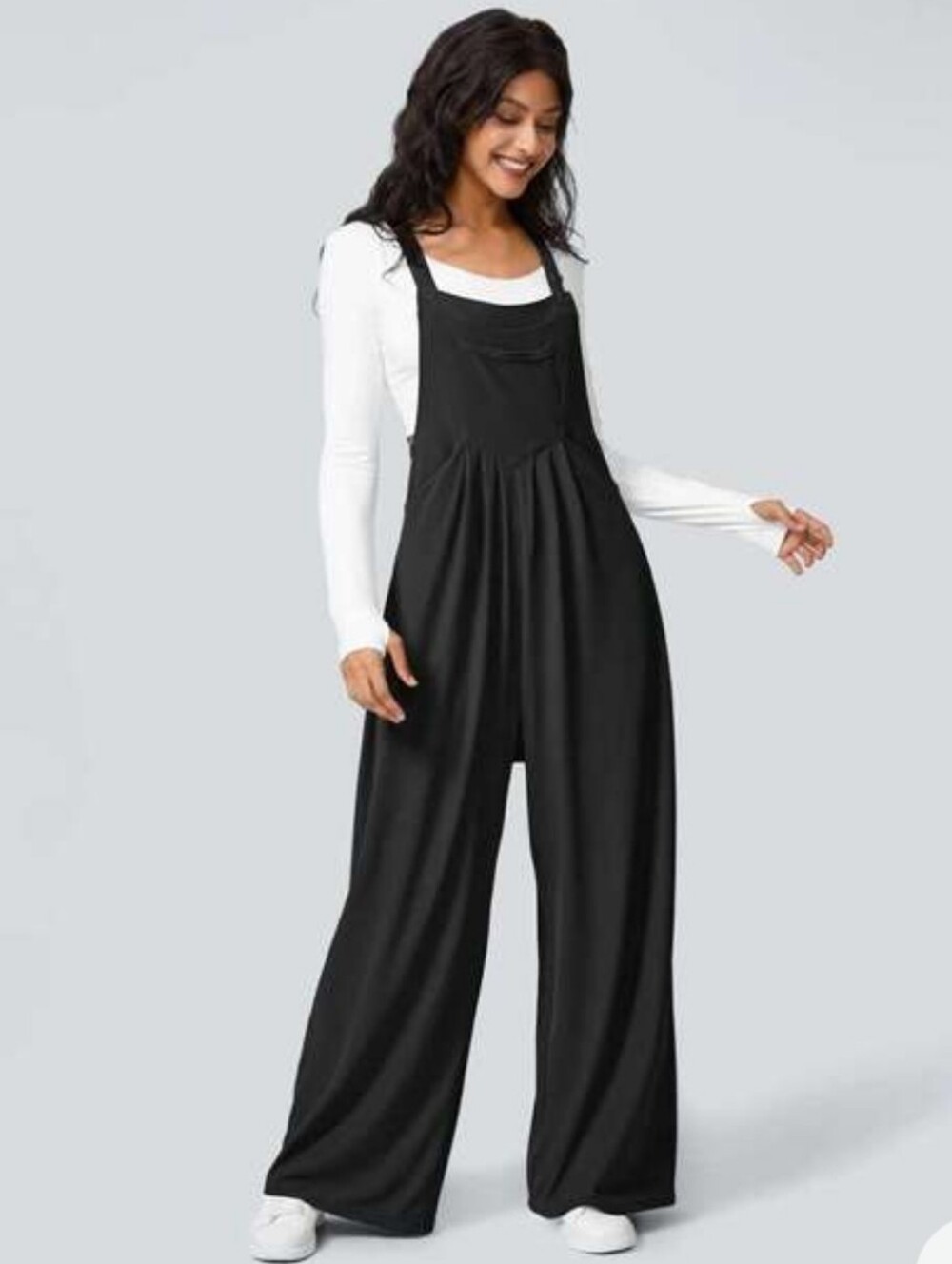 Halara Orange Wide Leg Jumpsuit Size 1X Like New